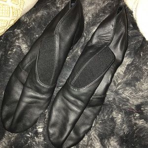Capezio black jazz shoes